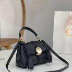 Chloe Penelope Mini Soft Shoulder Bag Black